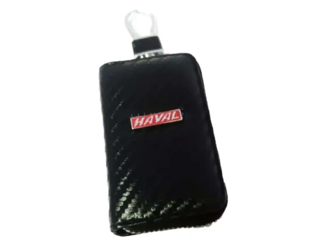 haval-zipper-carbon-fiber-leather-key-cover-pouch-black-with-keychain-ring-20